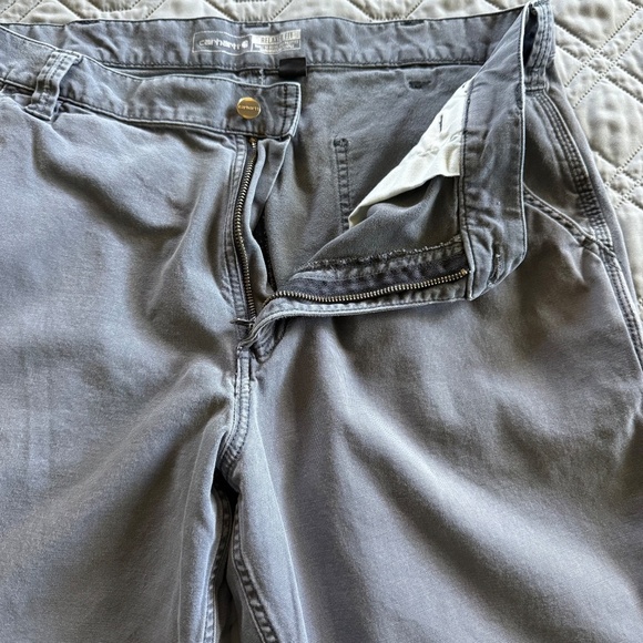Carhartt Rugged Flex Relaxed Fit Canvas Utility Work Shorts Bundle of 2 Size 38 - Picture 9 of 15